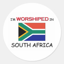 Eu sou adorado em ÁFRICA DO SUL Adesivos
