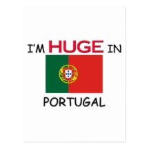 Eu sou ENORME em PORTUGAL Cartões Postais