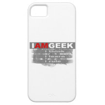 Eu sou geek iPhone 5 capas