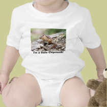 Eu sou pouco Chipmunk! t - shirts