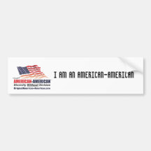 EU SOU UM AMERICAN-AMERICAN ADESIVO
