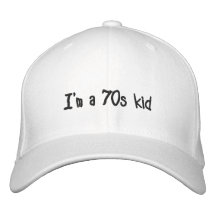 Eu sou um boné do miúdo 70s