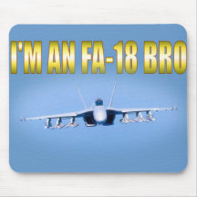 Eu sou um FA-18 Mouse Pads