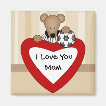 Eu te amo ímã da mamã imãs