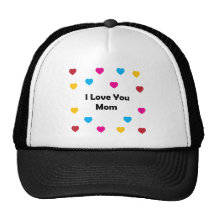 Eu te amo mãe bonés