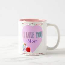 Eu te amo, mamã caneca