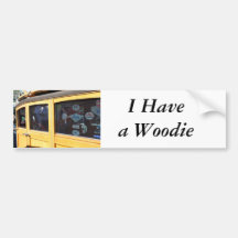 Eu tenho um Woodie Adesivos