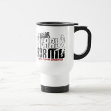 Eu visto a pérola para mim câncer pulmonar 6 caneca