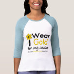 Eu visto o ouro para meu primo (a flor) t-shirt