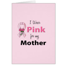 Eu visto presentes cor-de-rosa do cancer cartoes
