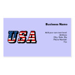 EUA - Bandeira americana Modelos Cartao De Visita