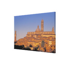 Europa, Italia, Toscânia, Siena. Século XIII 3 Impressão De Canvas Esticada