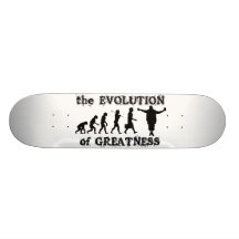 Evolução da plataforma do skate da grandeza