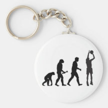 Evolução do basquetebol chaveiros