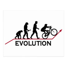 Evolução do Mountain bike Cartão Postal