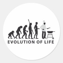 evolution chief adesivos redondos