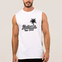 Excursão 2013 de Mallorca Camisas Sem Mangas