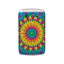 Exemplo retro do abstrato do pop art do Hippie 70s Capa Blackberry Bold