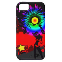 Explosão do pop capa de iPhone 5 Case-Mate