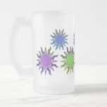 Expor ao sol a caneca alta do fosco