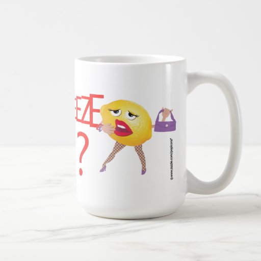 "exsqueeze eu?" caneca cómico do limão engraçado