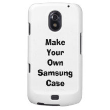 Faça seu próprio exemplo de Samsung Capa Samsung Galaxy Nexus
