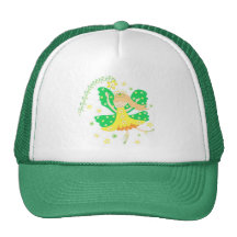 Fada amarela do daffodil - chapéu boné