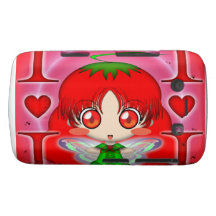 Fada do tomate de Kawaii Chibi Capa Blackberry Bold