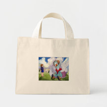 Fala ao saco do ganso de mãe - personalizado bolsas para compras