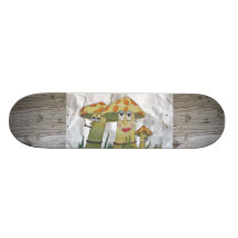 Família arborizado do cogumelo do W. Skate Boards