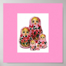 Família de Matryoshka Impressão