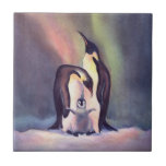 FAMÍLIA do PINGUIM por SHARON SHARPE Azulejo De Cerâmica