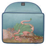 Fantasia coral do oceano do dragão bolsas para MacBook
