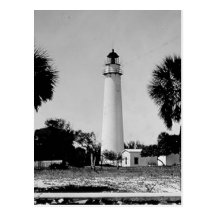 Farol chave de Egmont Cartao Postal