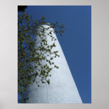 Farol da ilha de Ocracoke Posters