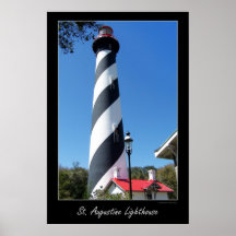 Farol de Agostinho Florida do santo Impressão