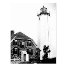 Farol de Royale da ilha Cartões Postais