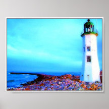 Farol de Scituate Poster