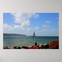 Farol do ponto de Hurst Poster