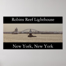 Farol do recife dos robins poster