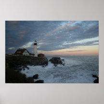 Farol principal de Portland, poster