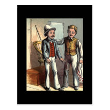 Farrapos de Tommy Cartoes Postais