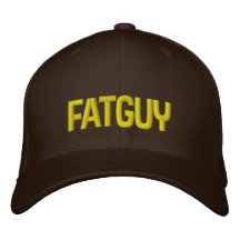 Fatguy bordou o chapéu bones