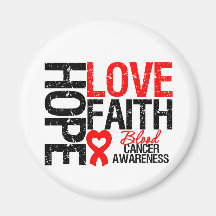 Fé do amor da esperança do cancer de sangue imas