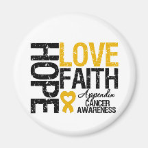 FÉ do AMOR da ESPERANÇA do cancer do apêndice Ima