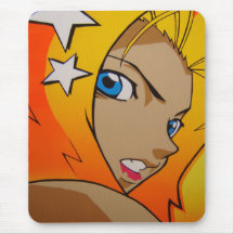 Febre amarela de Teazer Mouse Pads