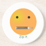 Feche-o Emoticon do smiley face Porta Copo Para Bebidas