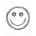 Feche-o - smiley (a curva) cartão postal