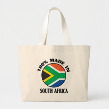 Feito em África do Sul Bolsa De Lona