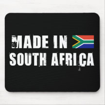 Feito em África do Sul Mouse Pads